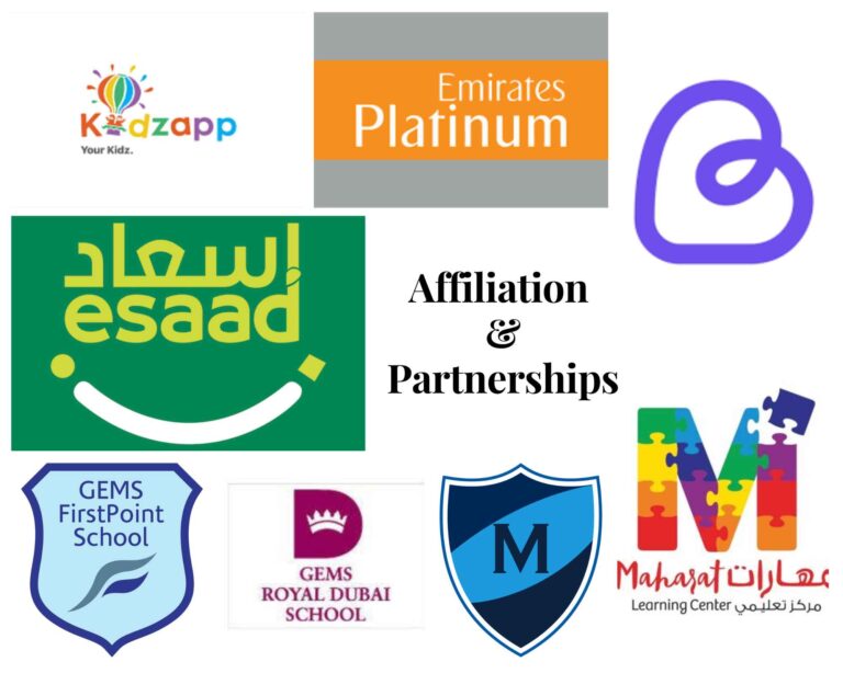 Affiliation and Partnerships - Step by Step Nursery Dubai