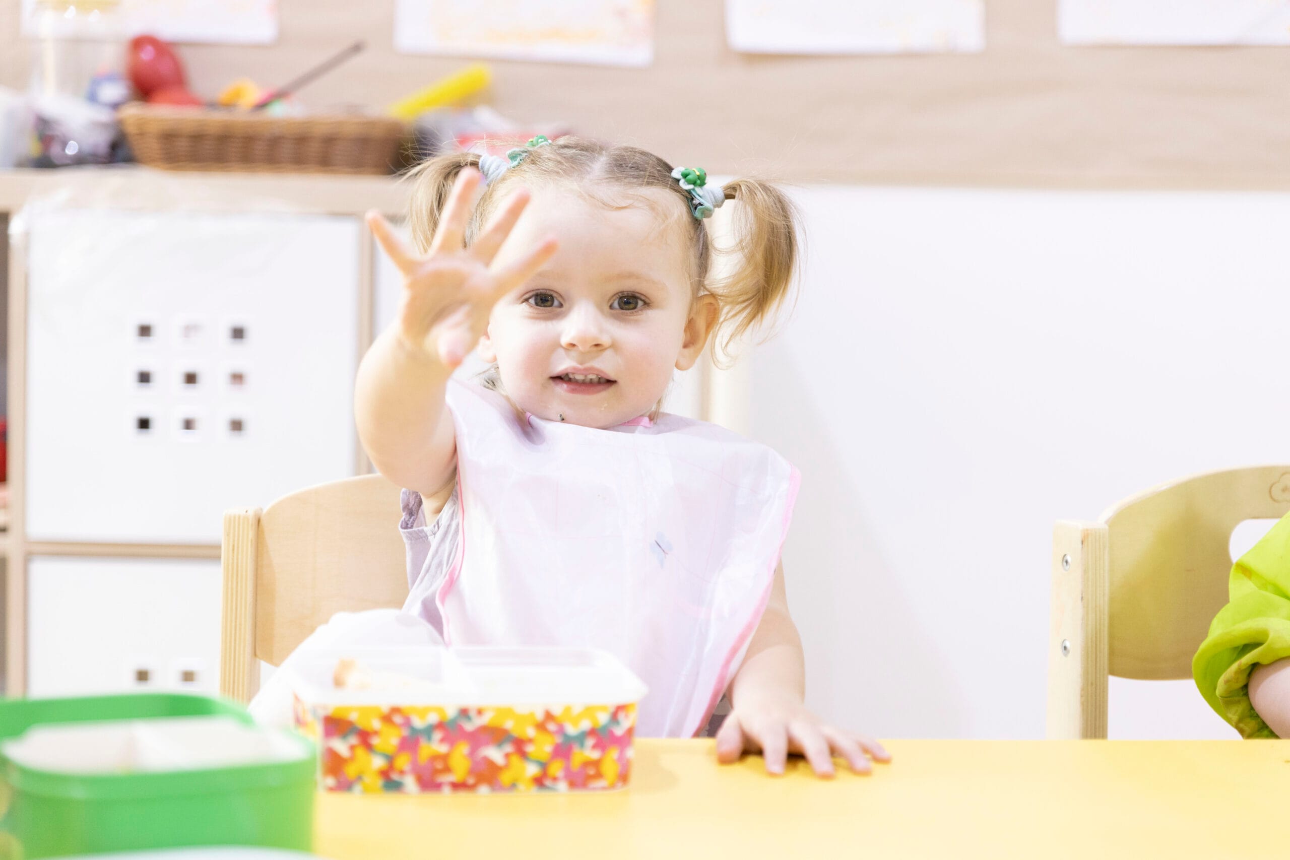 Nursery program at step by step nursery dubai