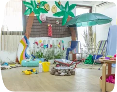 Step by Step Nursery Mirdif project room play area for children