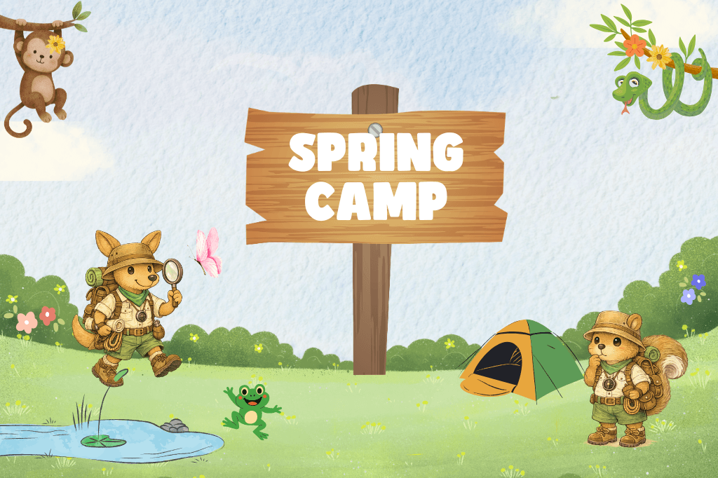 Spring camp at Step by step nursery